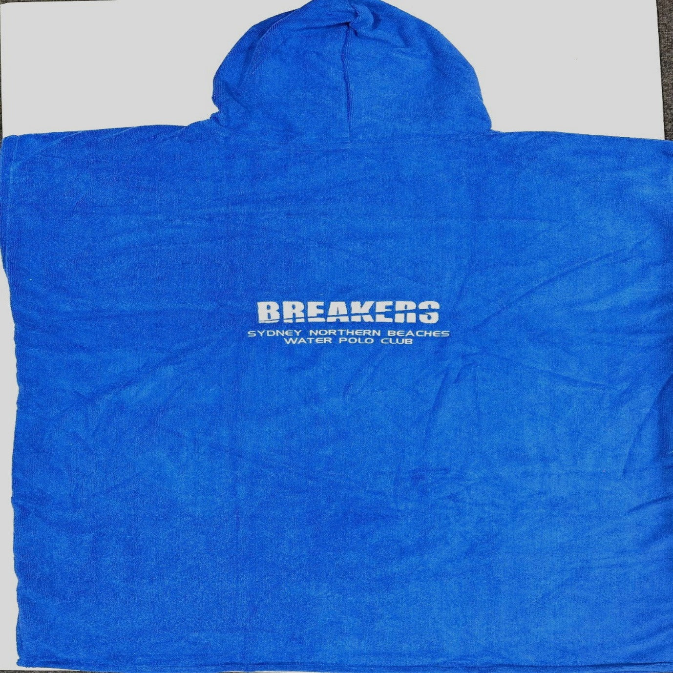 Breakers Hooded Towel Blue