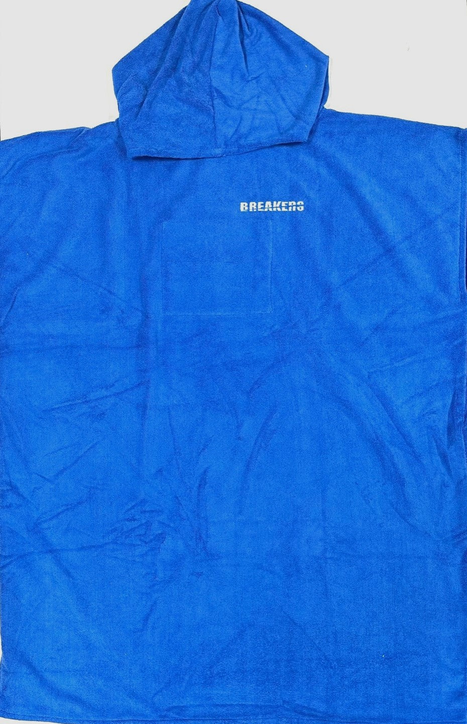 Breakers Hooded Towel Blue